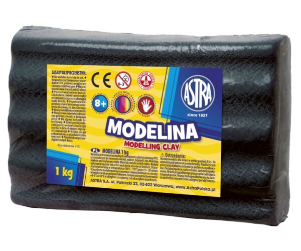 Modelina Astra 1kg Czarna 304111007