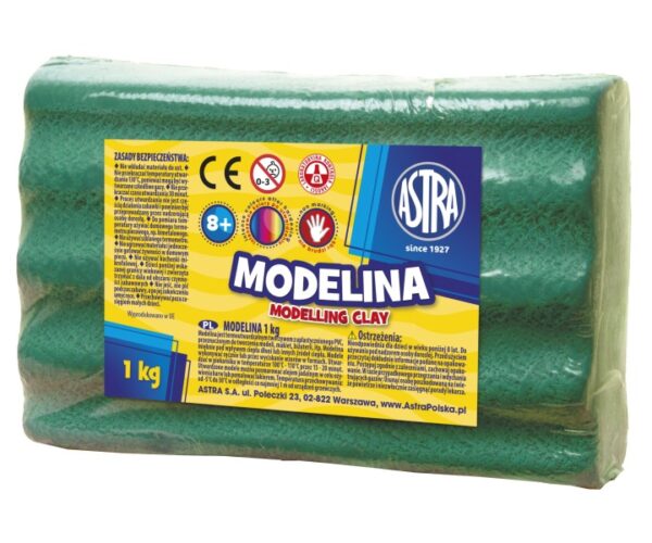 Modelina Astra 1kg Zielona 304111008