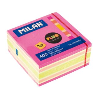 Notes samoprzylepny Milan Kostka Fluo 76×76 a’400