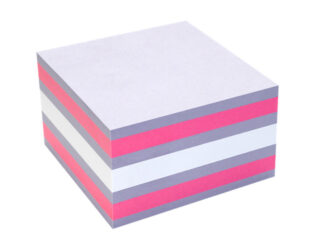 Notes samoprzylepny Tres 75×75 kostka Fluo Lawenda