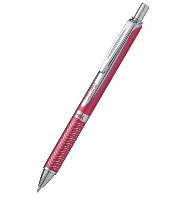 Pentel Długopis żelowy EnerGel Sterling Red Metal