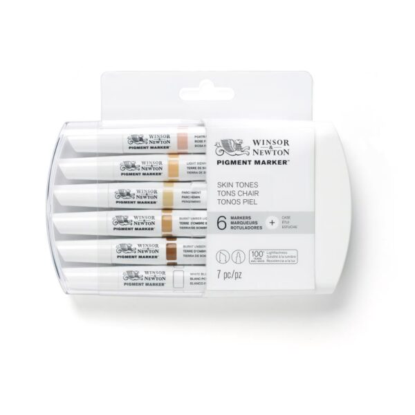 Pigment Marker Winsor&Newton kpl. 6 Skin 0290045