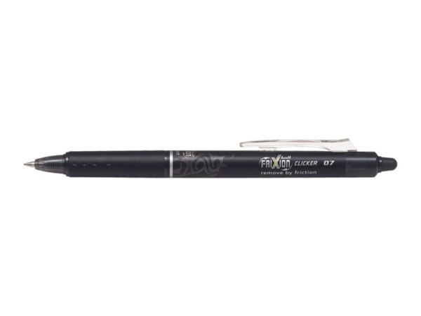 Pilot długopis ścieralny Frixion Clicker 0,7 Czarn