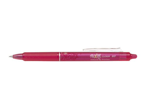Pilot długopis ścieralny Frixion Clicker 0,7 Różow