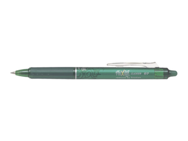 Pilot długopis ścieralny Frixion Clicker 0,7 Zielo