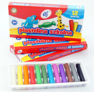 Plastelina AS 12 kolorów