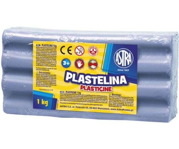 Plastelina Astra 1kg Błękitna 303111014