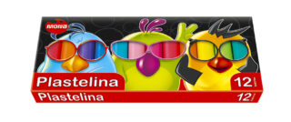 Plastelina Mona 12kol