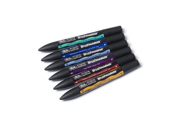 ProMarker Winsor&Newton 2-str. Zestaw 6kol. Rich T