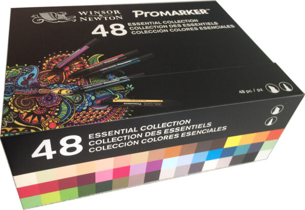 ProMarker Winsor&Newton 2-str.Zestaw 48kol.