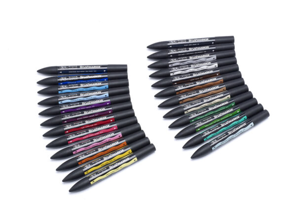 ProMarker Winsor&Newton Zestaw Etui 24kol. Brush