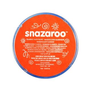 Snazaroo Farby do twarzy 18ml Ciemno Pomarańczowa