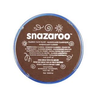 Snazaroo Farby do twarzy 18ml Jasno Brązowa