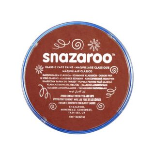Snazaroo Farby do twarzy 18ml Rdzawy Brązowy