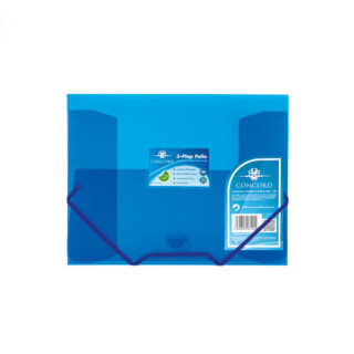 Teczka Pukka PP A4 z gumką 6190-PFL Niebieska