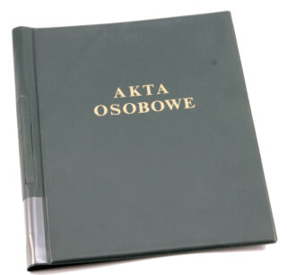 Teczka akta osobowe Panta Plast Zielony