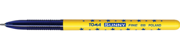 Toma długopis w gwiazdki SUNNY TO050 Niebieski
