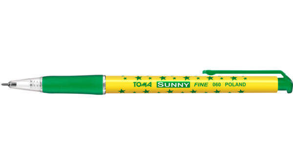 Toma długopis w gwiazdki SUNNY TO060 Zielony