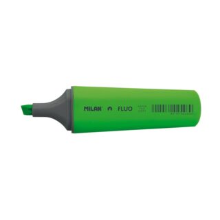Zakreślacz Milan Fluo Płaski Zielony 80037