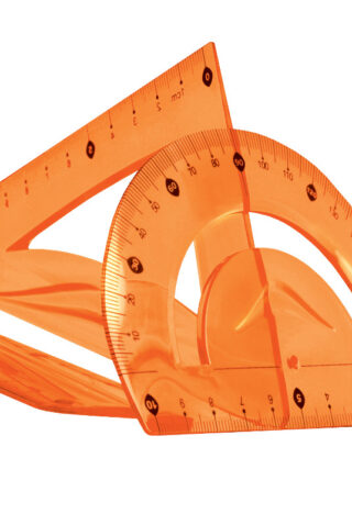 Zestaw geometryczny Tetis  Pomarańczowy BL010-PK