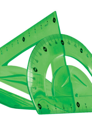 Zestaw geometryczny Tetis Zielony BL010-ZK