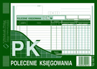 Ak polecenie księgowania A5 439-3 Offset