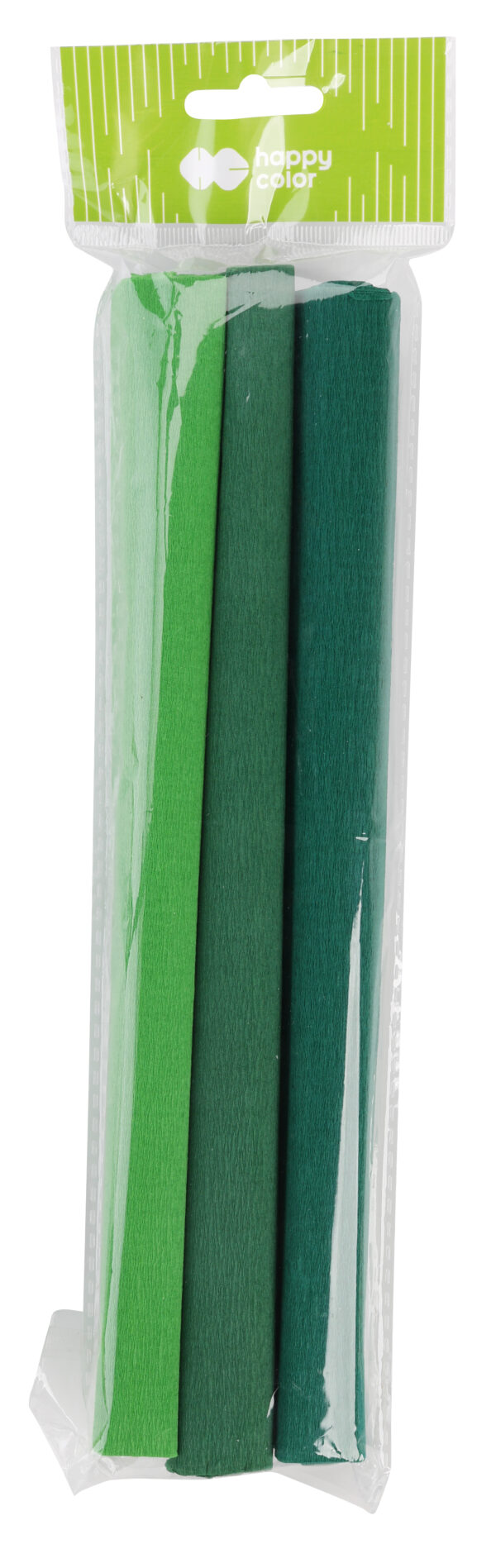 Bibuła marszczona Happy Color 25×200 a’3 C.Zielony