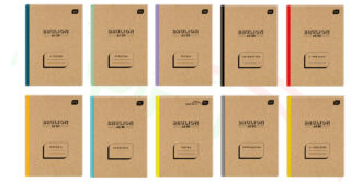 Brulion A5/80 Interdruk MIX 10szt. Tematycznych