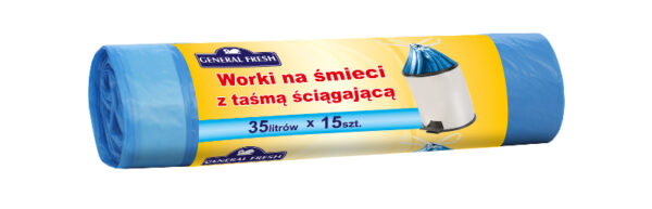 C General Fresh Worki na śmieci 35l 15szt. z taśmą