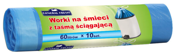 C General Fresh Worki na śmieci 60l 10szt. z taśmą