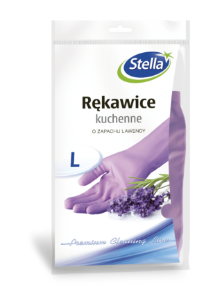 C Stella Rękawice kuchenne Lawenda rozmiar „L”