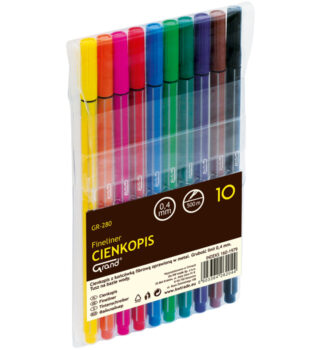 Cienkopis Grand GR280 kpl. 10 kolorów