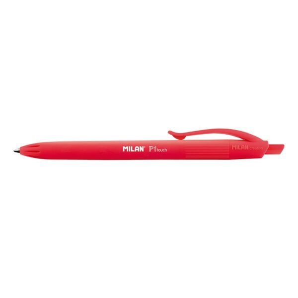 Długopis Milan P1 Rubber Czerwony