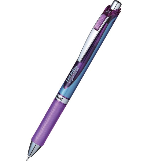 Pentel Długopis żelowy EnerGel BLN75V Fioletowy
