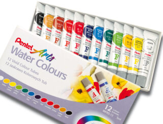 Pentel Farby akwarelowe w tubkach 12kol. WFRS12