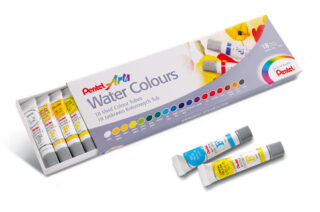 Pentel Farby akwarelowe w tubkach 18kol. WFRS18