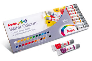 Pentel Farby akwarelowe w tubkach 24kol. WFRS24