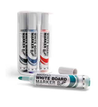 Pentel Marker suchościeralny ABCD z gąbką MWL5M-4N