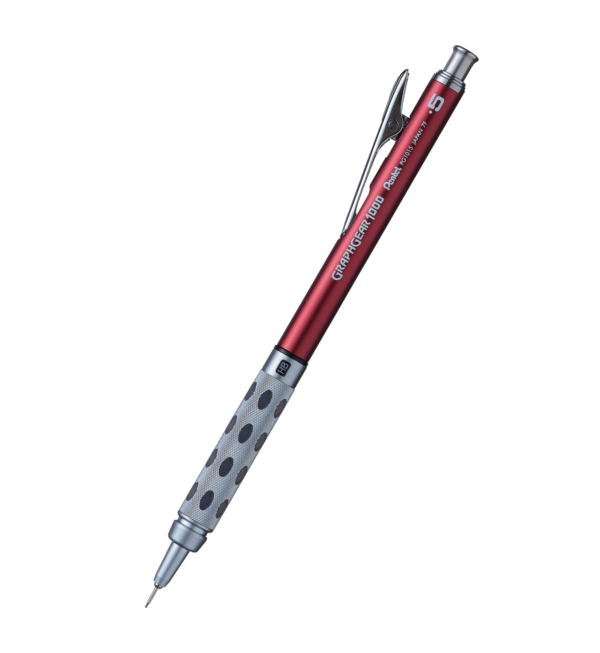 Pentel Ołówek automatyczny 0,5 GraphGear 1000 Red