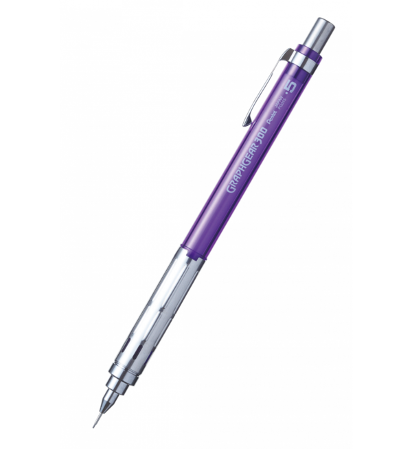 Pentel Ołówek automatyczny 0,5 GraphGear 300 Fiol.