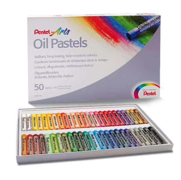 Pentel Pastele 50kol. olejne PHN-50