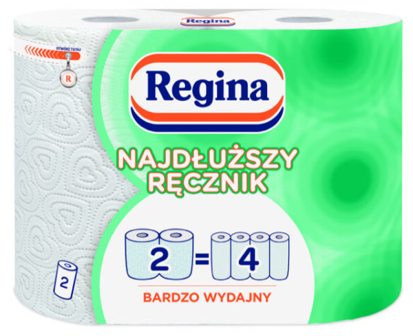 Ręcznik papierowy Regina XXL Najdłuższa Rolka 2szt