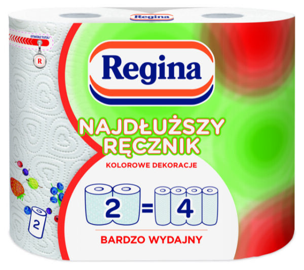 Ręcznik papierowy Regina XXL Najdłuższa Rolka 2szt