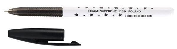 Toma długopis w gwiazdki 059 Czarny