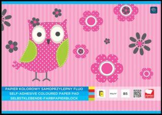 Zeszyt papierów samoprzylepnych B5 Interdruk FLUO