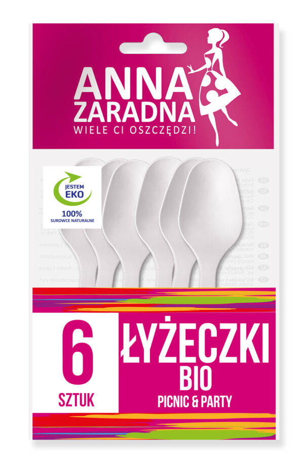 C Anna Zaradna Łyżeczki BIO 6szt.