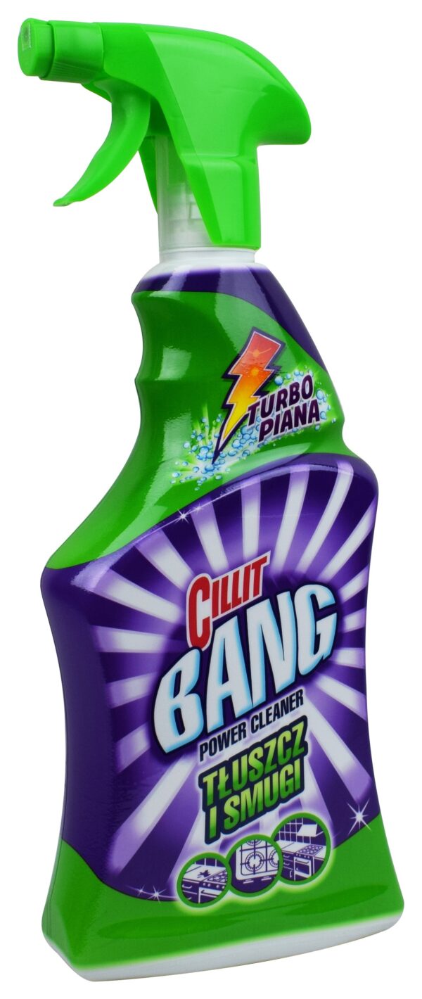 C Cillit Bang Spray czyszczący 750ml Tłuszcz Smugi