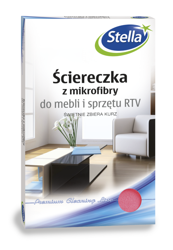 C Stella Ściereczka z mikrofibry do mebli i RTV