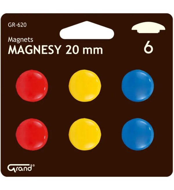 Magnesy Grand CM-20mm GR-620 blister