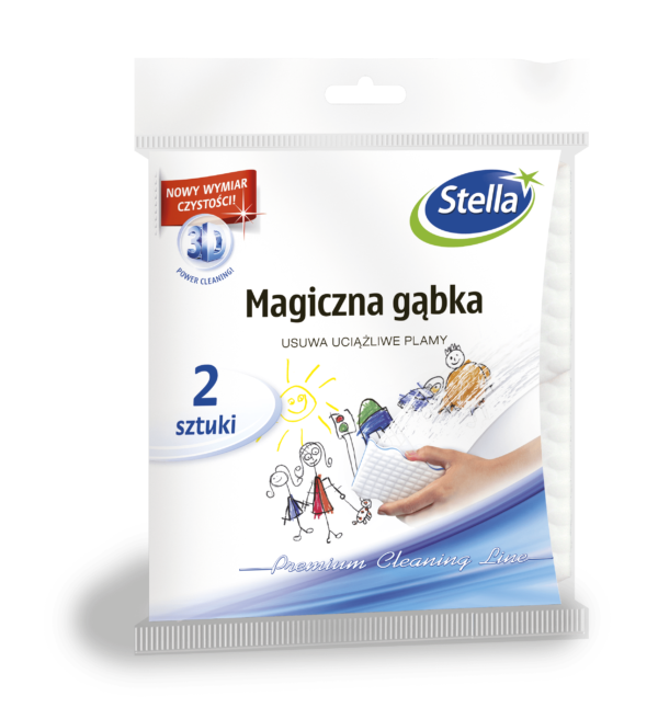 S Stella Magiczna Gąbka 3D 2szt.